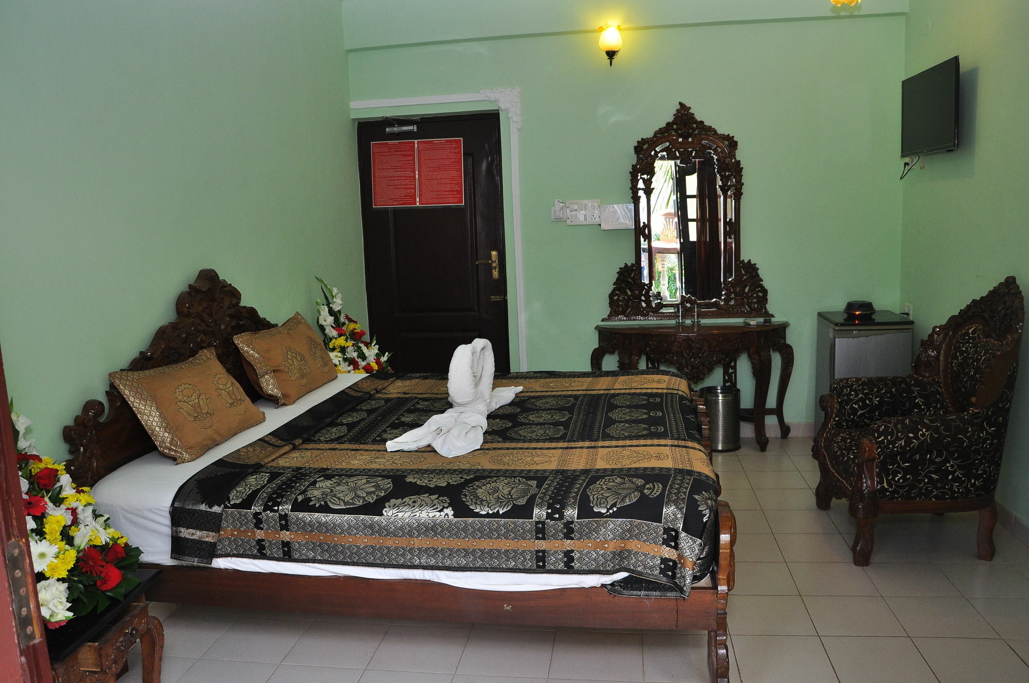 Villa Theresa Beach Resort Calangute Esterno foto